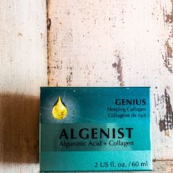 Algenist Alguronic Acid GENIUS Sleeping CollagenOvernight Moisturizer 60ml New