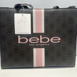 Bebe Tote Bag With Matching Small Bag