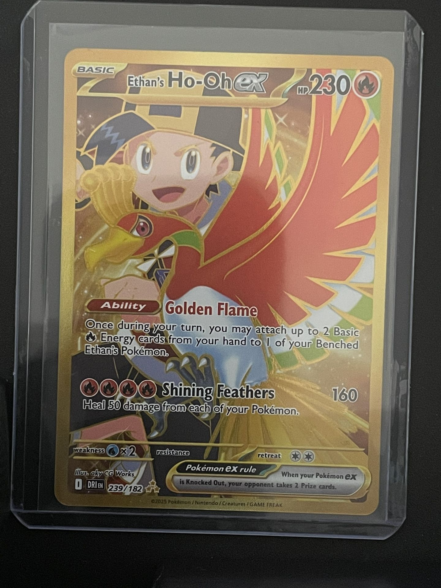 Pokemon Ethan’s Ho-Oh Ex