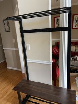 38” Hall Tree Organizer