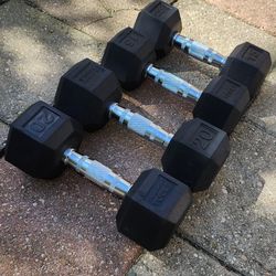 Dumbbells. Weight Set. 