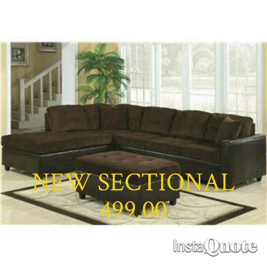 LOTS OF NEW SECTIONAL 499.00 Justin Emmetts Furniture 4129 Flintlock drive off dixie highway in louisville ky 5028834118
