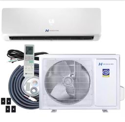 Hessaire 18,000 BTU 1.5 Ton Mini Split AC and Heat with WiFi - New