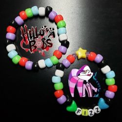 Helluva Boss: Fizzarolli Bracelet Set (Handmade)