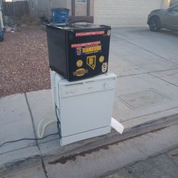 Dishwasher And Mini fridge 
