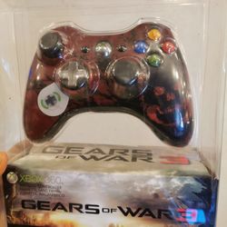 Microsoft Xbox 360 Limited Edition Gears Of War 3 Controller