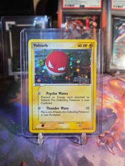 Pokemon Voltorb EX Team Rocket Returns Reverse Holo NM