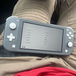 Grey Nintendo Switch Lite