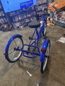Two Adult Tricycles