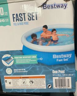 Fast set full and rise pool