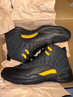 Jordan 12 black taxi
