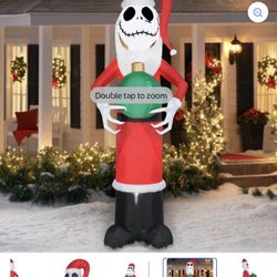 Jack Skellington Christmas Inflatable  