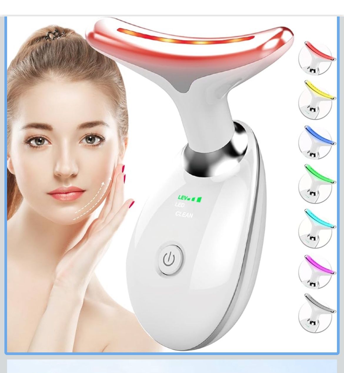 NIB Red Light Therapy For Face And Neck 