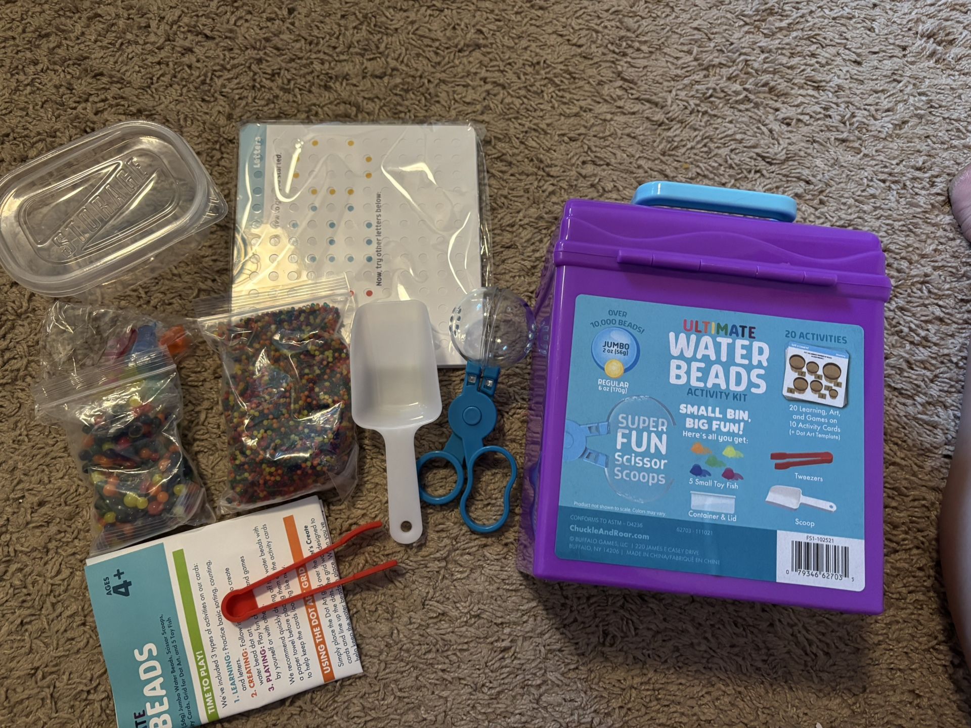Water Bead Toy Set