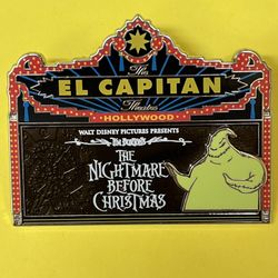 Disney Pins DSF Marquee Nightmare Before Christmas LE 500