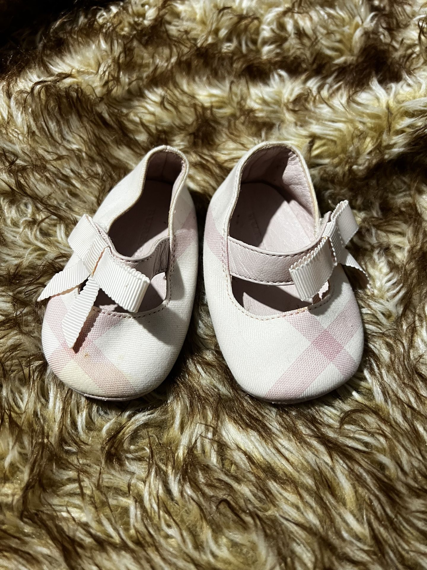 Burberry Toddle Leather Booties