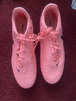 Pink Nike Cleats