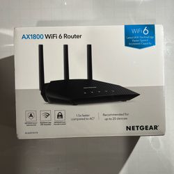Netgear 4-Stream Dual-Band WiFi 6 Router