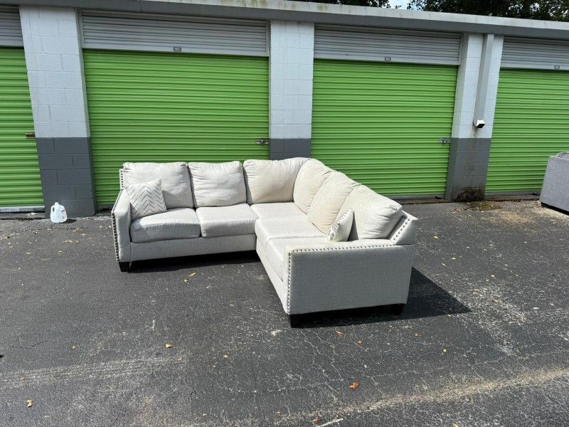 Grey Sectional From Ashley
