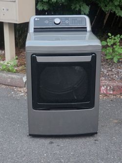 LG ELECTRIC DRYER.  WORKS PERFECT.  45 DAYS WARRANTY