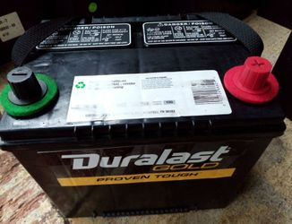 Duralast Gold group 35 car truck battery perfect condition