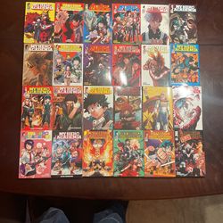my hero academia manga books (1-24)