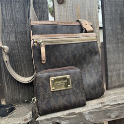 Mk Crossbody Bag And Wallet 