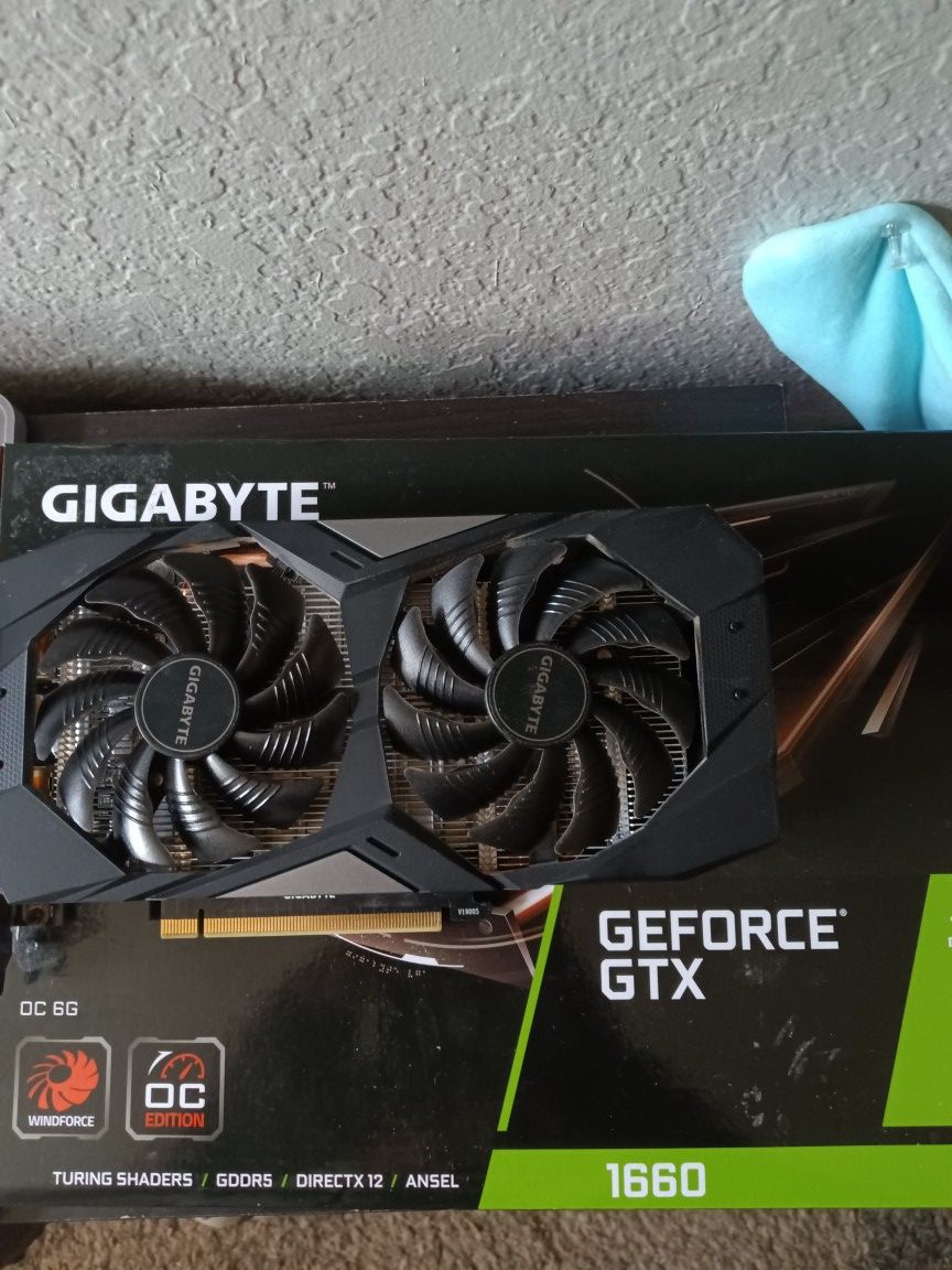 Gigabyte GeForce GTX 1660 OC 6gb