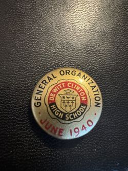 Clinton dewitt pin 1940