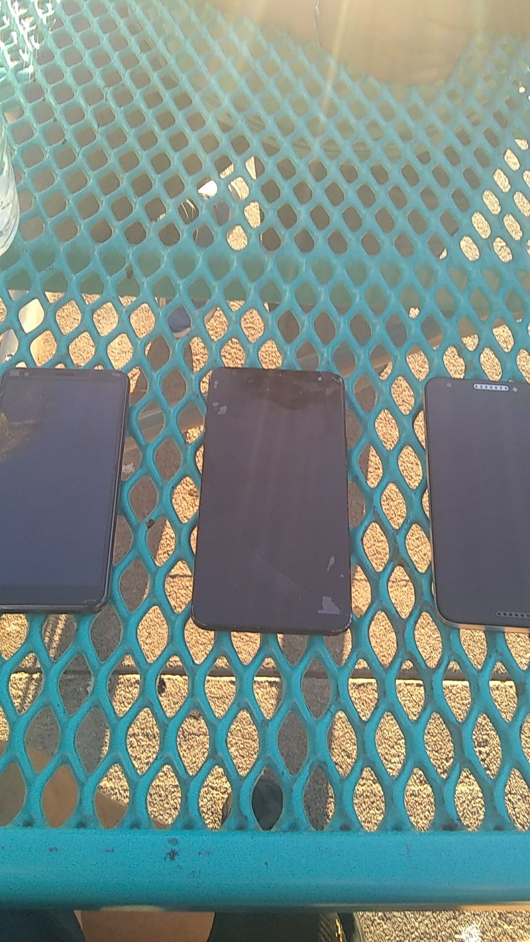 3 phone's for sale
