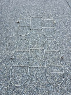 Windline FNT-2 Stainless  7"-9" Triple 3 Fender Holder.  For 7/8"-1" rail