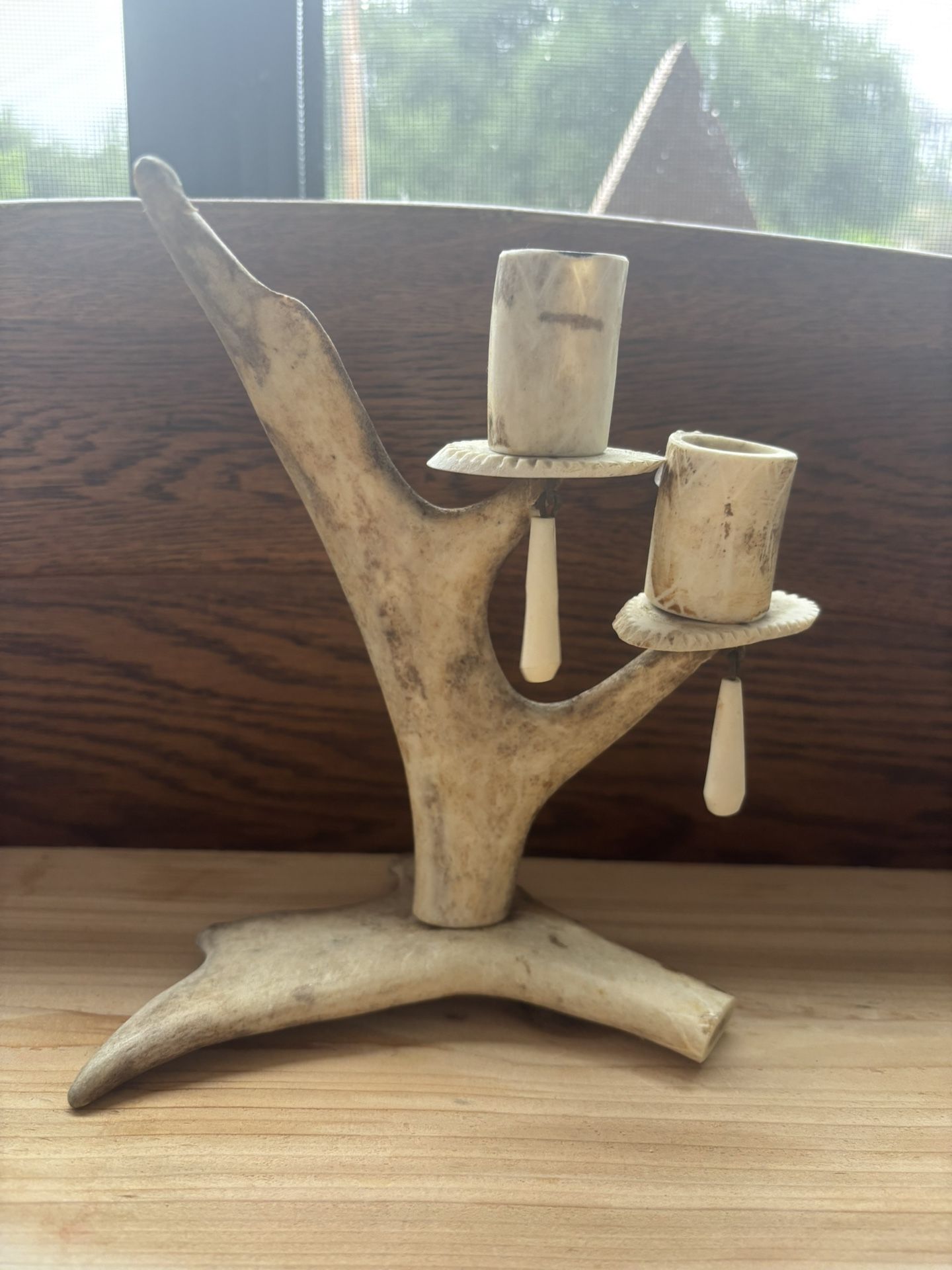 Antler Candle Holder