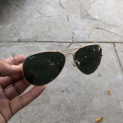 Rayban Aviator Gold