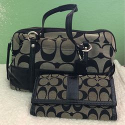 Coach Purse and Matching Wallet