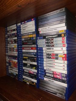 PlayStation Video Games PS5 PS4 Many Available