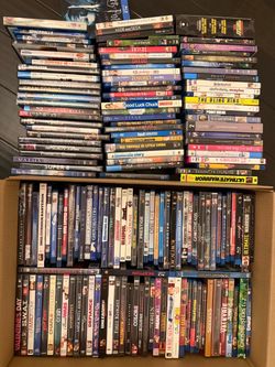 Huge 150+ Blu Ray and DVD Lot (Disney Marvel Harry Potter DC)