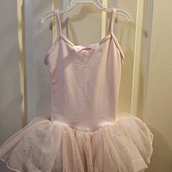 Small Pink Ballet Leotard With Tutu-Excellent Condition