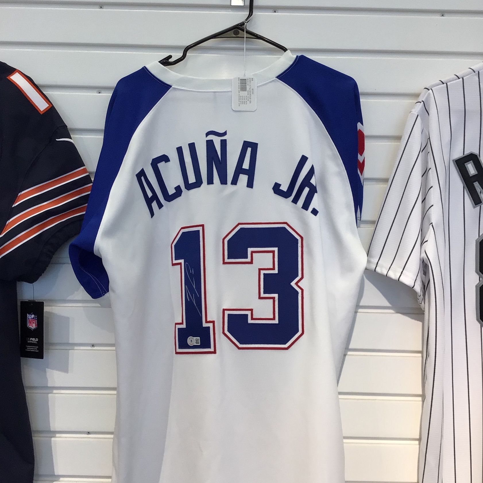 Autographed Atlanta Braves Acuna Jr. Jersey With Authentication for Sale in  Sauk Village, IL - OfferUp