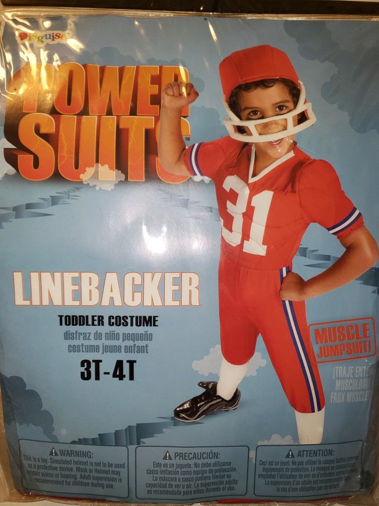 Toddler Muscle Linebacker Halloween Costume