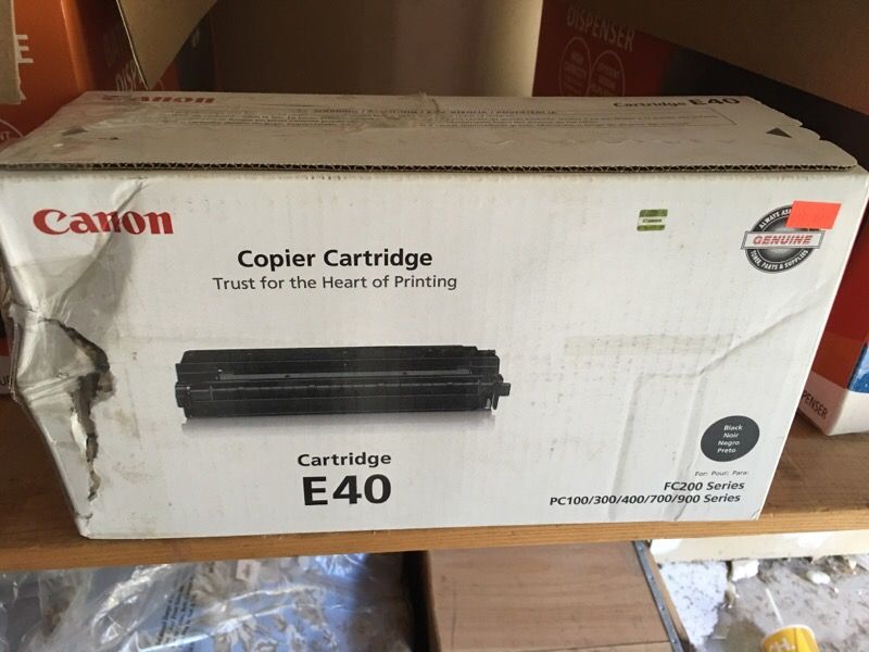 Canon E40 copier cartridge