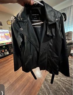 Young Soul Boys Black Faux Leather Jacket