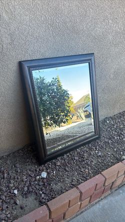 Black Framed Wall Mirror