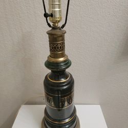 22k Gold Antique Table Lamp