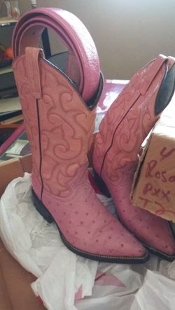 Botas de avestruz