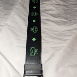 MCM Claus Reversible Leather Belt