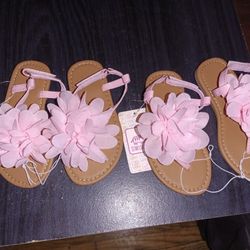 Toddler Girl Shoes Size 7/8 $12 For Both
