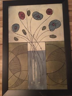 IKEA Hallaryd oil painting, framed