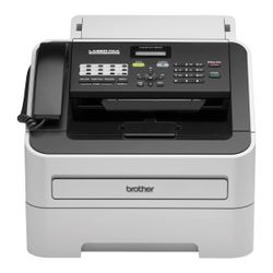 Brother FAX-2840 High Speed Mono Laser Fax Machine, Dark/Light Gray - FAX2840