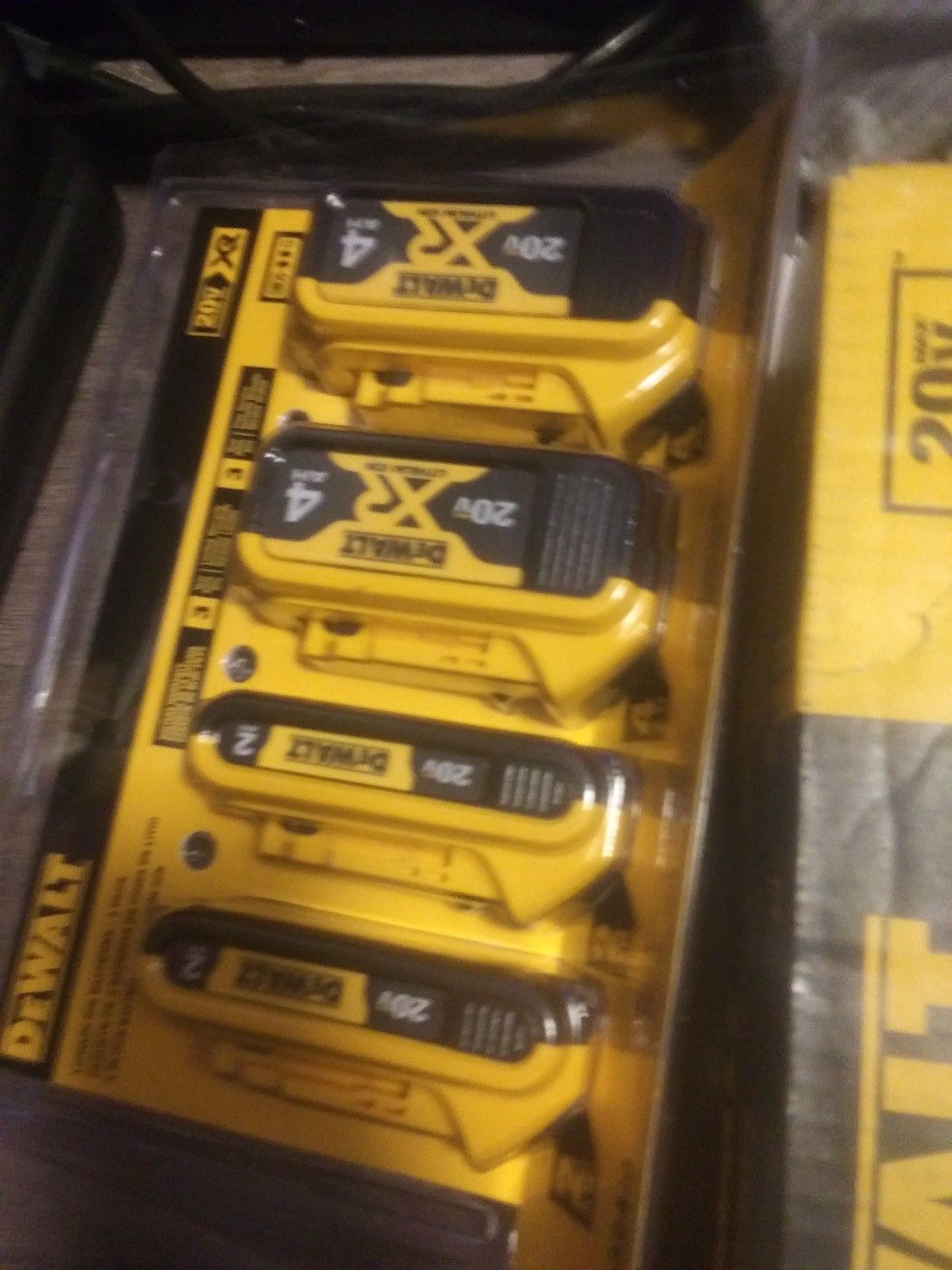 DeWalt 20v xr/Xtreme/atomic brushlesss variety combo package deal