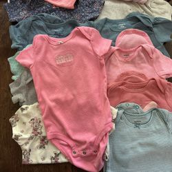 Baby Clothes Bundle Onesies 12 Month